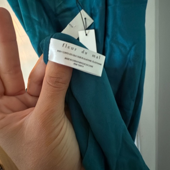 Fleur Du Mal Silk Bias Slip Dress - Picture 4 of 7